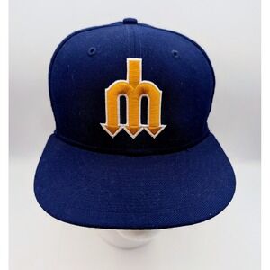 Seattle Mariners Hat New Era Size 7 3/8 Fitted Cooperstown MLB 59Fifty  unique